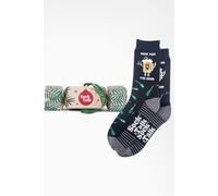 Sock Talk Men's Here For The Beer Cotton Socks Christmas Cracker Gift Tree Decoration | Size: 7-11 Sock Talk Multicolor 7-11