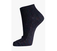 Sock Talk Women's Glitter Anklet Trainer Socks in Black | Size: 3-7 Sock Talk Black 3-7