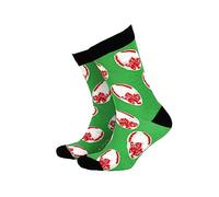 Sock Therapy Mens Novelty Colorful Bamboo Socks Smart Design Comfortable Breathable Socks Non Slip Great Gift - Welsh Rugby Socks