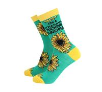 Sock Therapy Womens Novelty Socks Funky Pattern Colorful Fun Dress Socks Smart Design Animal Print Comfortable Breathable Socks Non Slip Great Gift - Ray of Sunshine