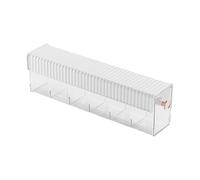 Sock Underwear Organizer Dividers - Multi-Compartment Drawer Storage Box, Portable Closet Cabinet Organizer, Foldable Divider for Underwear, Panties, Bras, and Socks, 3.31x4.17 inches