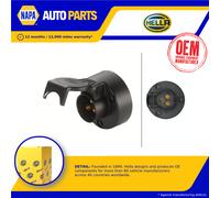 HELLA 8JB 001 933-031 Socket - 24V - 3-pin connector - Plug: Screw Contact - Black