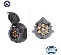 HELLA Socket Black STC4286 8JB001943-003