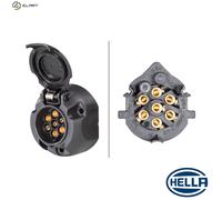 HELLA Socket Black STC4286 8JB001943-003