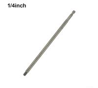 Socket Adapter 1/4 Inch to 3/8 1/2, 200mm Hex Shank Extension Bar, Chrome Vanadium Steel for Drivers, Drill and Power Tools(6.35MM)