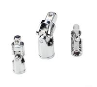 Socket Adapter Joint Ratchet Extension Bar 14inch 38in 12inch Swivel Drive Chrome Vanadium Steel 1/4 3/8 1/2 Sizes for Automotive and Mechanical Use (9.5+12.7)