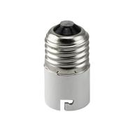 Socket Adapter, Light Bulb Adapter, Bayonet To Screw Edison, Ceiling Fan Light Bulb Bayonet Fitting, Bayonets To Screw Bulbs Adaptor For LED And Incandescent Bulbs