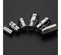 Socket Adapter Set Chrome Vanadium Steel High Torque for 1/4 3/8 1/2 Inch Square Drive to Hex Holder Converter Power Drill Tool