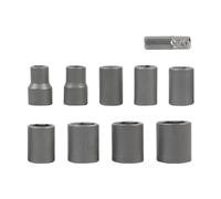 Socket Adapter Set Pack of 10 with Multiple Bit Size from 5mm to 13mm for Power Tool for Construction Repair Tasks Socket Adapter