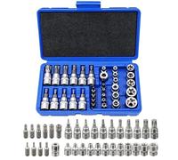 Socket and Wrench Set - Type E Keys | Set of Compass and Car Wrenches, for Car Repair Trucks Motorcycles Workshop DIY Home Garage Industry and Outdoor Use