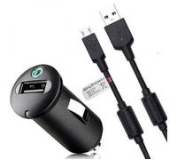 Socket Auto Car Charger Cigarette Lighter + Cord Cable Micro USB Original sony