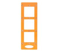 Socket Back Box Cutting Template | 86 Type Electrical Outlet Stencil Tool for Wall/Bedside/Wardrobe | 12 Bit Opening Design with 8mm Insulated Engineering Plastic