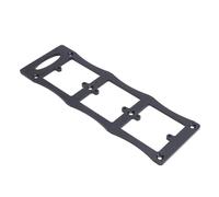 Socket Back Box Cutting Template Carbon Steel Electrical Plug Stencil Tool for Electricians Type 86 with Ear Efficient Three Hole Design Accurate Positioning Easy to Operate