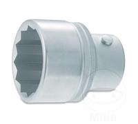 HAZET 1100Z-60 83 mm 12-Point Profile Socket - Chrome-Plated/Polished