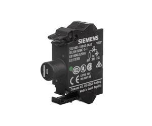 Socket Block LED Green 24V AC-DC SIRIUS ACT 3SU1401-1BB40-3A0