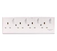 Socket Converter 1 or 2 Gang to 4 Gang