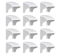 Socket Cover Box,Socket Covers, 86 Type Outdoor Switch Protection Cover for Electrical OutletsRain & Dust Resistant 105X105mm(White 12pcs)