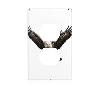 Socket Decorative Wall Plate AKGFFDS The Eagle Flying high Printing Home Decoration Flexible and Elastic for Kitchen Living Room Bedroom