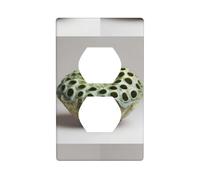 Socket Decorative Wall Plate HHGFASD Extra Large Lotus Seed Pattern Home Decoration Flexible and Elastic for Kitchen Living Room Bedroom
