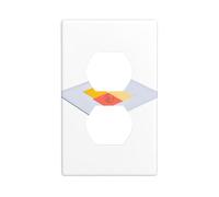 Socket Decorative Wall Plate HHGFASD Hanging Thinking Pattern Home Decoration Flexible and Elastic for Kitchen Living Room Bedroom