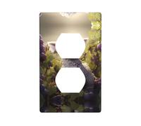 Socket Decorative Wall Plate VVXBHGR Little Sheep in The Vineyard Prints Home Decoration Flexible and Elastic for Kitchen Living Room Bedroom