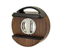 Socket Fixer with 360° Rotation and Suction Base - Punch-Free Power Strip Management Bracket - Reusable Cord Organizer for Kitchen Office - 9.5x9.5cm(dark brown)