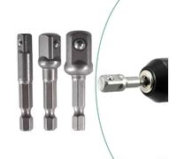 Socket For Adapter Drill Bits Bar Set, 1/4 Hex Shank for Impact Driver and Quick Change Compatibility (B)