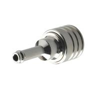 Socket Fuel Line Female Hose Connector with 11mm Inner Diameter for Outboard Boat Engines (3.5HP to 140HP) - Replaces Part Numbers 65750-98505, 65750-98506, 65750-98990