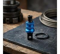Socket Holder Key Chain For 3/8 Inch Hex Drive Tools Featuring Secure Down-Pull Locking And Lightweight Portable Factor(A)