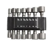 Socket Inner Hexagonal Wrench Set with Hexagonal Handle Screwdriver and Socket Bit Extension Rod for Drill and Driver Quick Change 9/14pcs (14pcs)