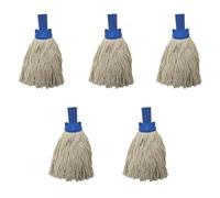 Socket Mop Head Exel® PY No 12 - 5 x 200g (7oz) (Blue)