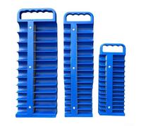 Socket Organizer, Heavy Duty Abs Material And Double Magnetic Strips For 1/4 3/8 1/2 Inch Sae And Metric Socket Racks(3pcs)