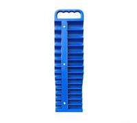 Socket Organizer, Heavy Duty Abs Material And Double Magnetic Strips For 1/4 3/8 1/2 Inch Sae And Metric Socket Racks(9.5mm)