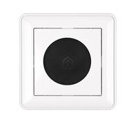 Socket Outlet Cover, 2 Pieces, in Black, Socket Outlet Protection Against dust, Splash Water, for SchuKo Socket Type F, Cover Cap for Socket Strip, Multiple Socket Outlet, Cable Reel, Kitchen
