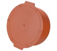 Socket Plug Long 160mm Underground Drainage Pipe Sewerage Pipe Cap Blank Stop Orange