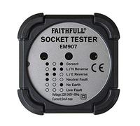 Faithfull EM907 Socket Polarity Tester