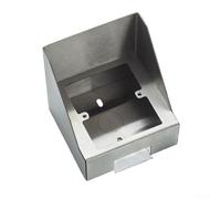 Socket Rain Cover with Design for Outdoor Switches, Made of Stainless Steel to 86 Type Electrical Panels from Rain and Moisture (Exposed Install)