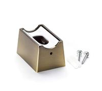 Socket S14d Line Lamp for Osram Linestra Ralina Socket Metal Antique Brass Patina Ledinestra