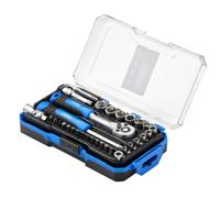 Socket Set, 1/4" Sq. Dr. (35 Piece)