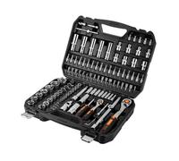Socket Set 110Pc Set 1/4" And 1/2" Neo Tools