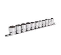Socket Set 11pc 3/8"Sq Drive Total Drive® - Sealey AK69911 New