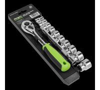 Socket Set 12pc 3/8"Sq Drive WallDrive® Metric