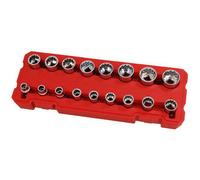 Socket Set - 17 Piece 3/8 Inch Drive In Bmc (Neilsen Ct0872)