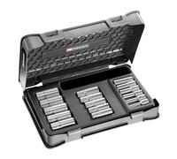 Socket Set 3/8 Inch Long 12 Metric Pans 16 Pieces