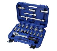 Faithfull 121022N1 1/2In Drive Socket Set 22 Piece