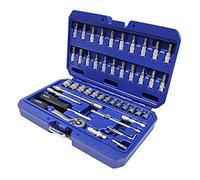 Socket Set of 46 Metric 1/4in Drive