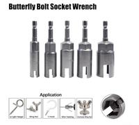 Socket Sleeve Wrench for Electric Drill Use, Hex Shank Driver for Effective Project Management (12mm)