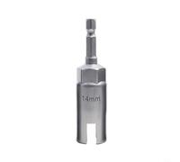 Socket Sleeve Wrench for Electric Drill Use, Hex Shank Driver for Effective Project Management (14mm)