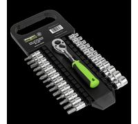 Socket & Socket Bit Set 27pc 1/4"Sq Drive WallDrive® Metric