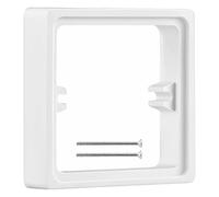 Socket Spacer - Homiladi 20mm Single Light Switch Surround Plate | 1 Pack of Durable Spacers with Screw for Easy DIY Electrical Installations and Home Renovations